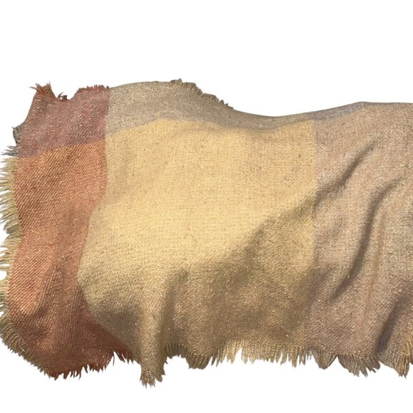 Blanket neutral colors throw Made in Ireland Celtic - Picture 1 of 6